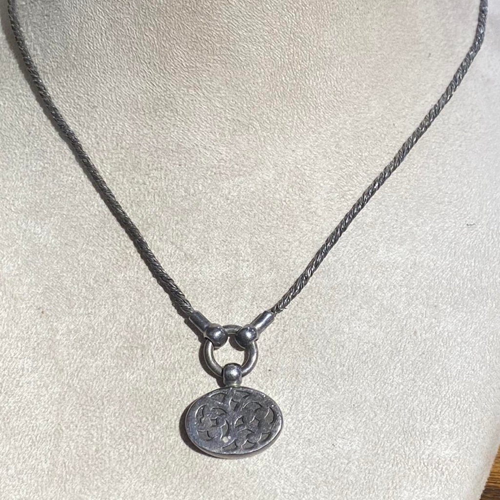 Antique Lois Hill Sterling Silver Necklace